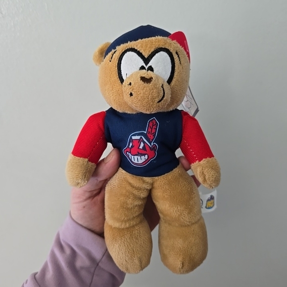 Good Stuff 8" Cleveland Indians Teddy Bear Plush MLB Cleveland Guardians - Picture 4 of 5